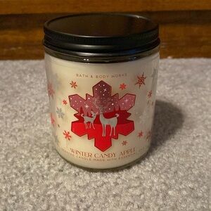 Bath & Body Works Winter Candy Apple Single Wick Scented Candle